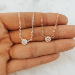 Alternative view of Crystal Pendant Necklace