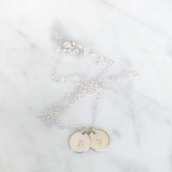 Alternative view of Personalized Initials Necklace